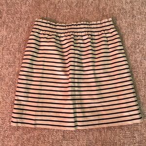 Jcrew linen city sidewalk street skirt